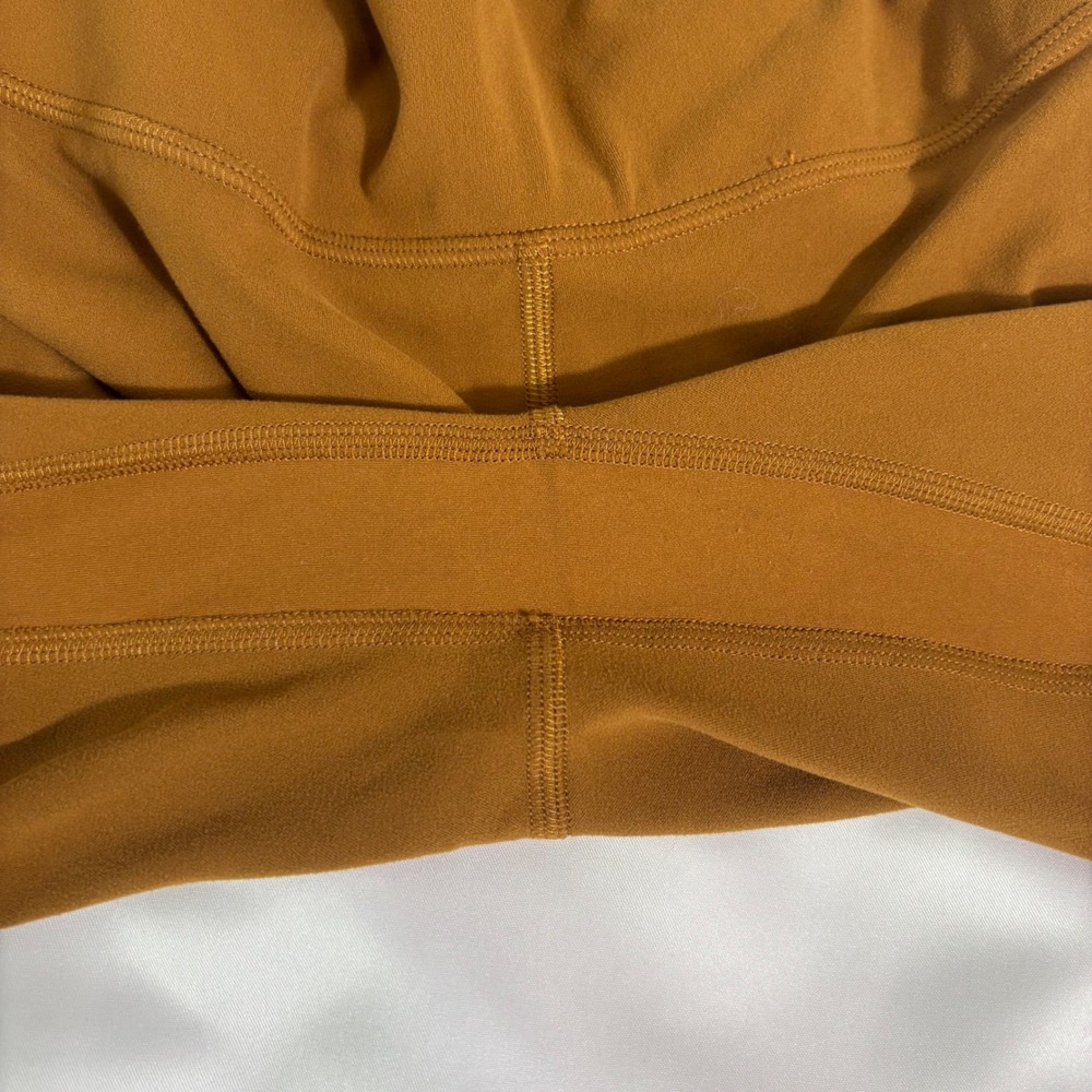 Lululemon Align High-Rise Pant 21 Copper Brown Nulu Yoga Leggings Size 4 - Picture 5 of 6